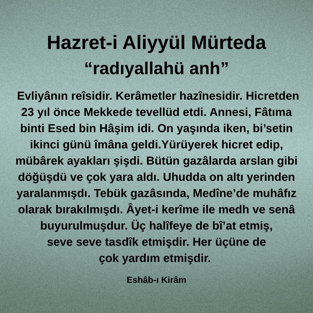 Aliyyül Mürteda (6)